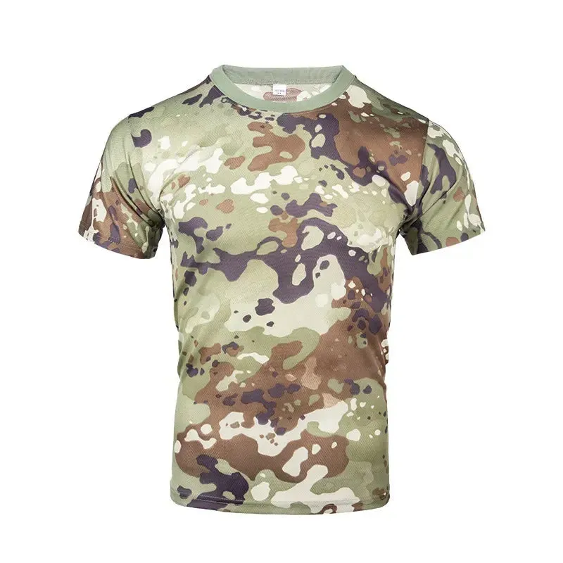Quick-Dry Camouflage T-Shirt
