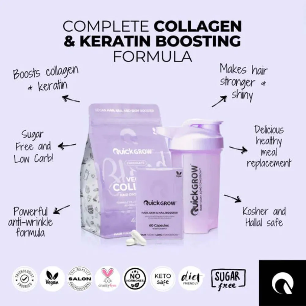 Quick Grow Shaker Bottle Purple