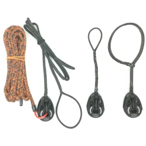 Quick Release Outhaul System - Top Of Boom - Harken 29mm Carbo Blocks