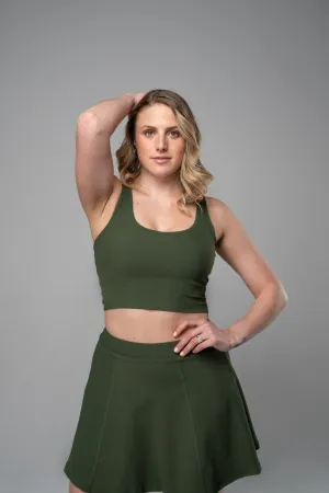 radiant ribbed built-in crop tank