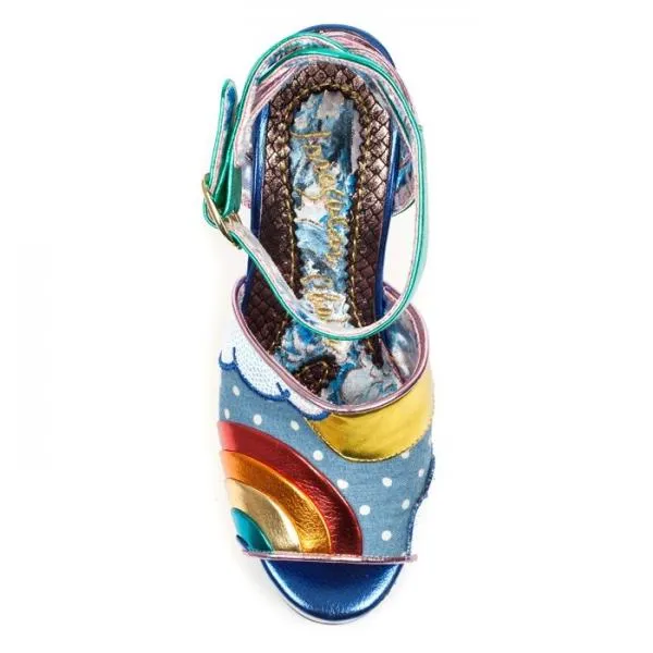 Rainbow - Funshine Platform Heel - Size