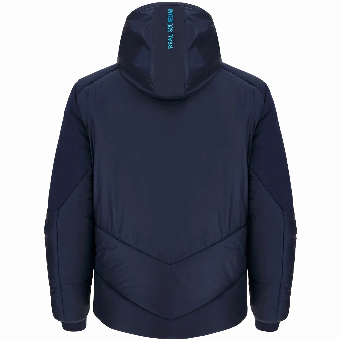 Real Sociedad presentation bomber padded jacket 2022/23 - Macron