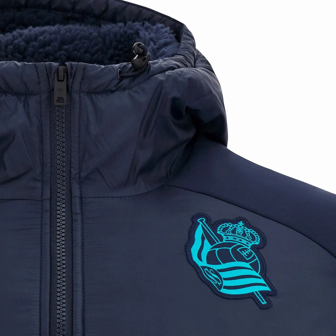 Real Sociedad presentation bomber padded jacket 2022/23 - Macron