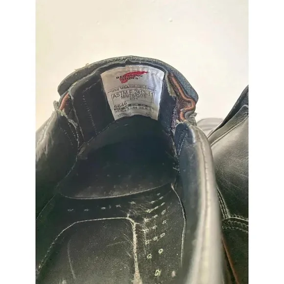 Red Wing Shoes Men’s 10.5 Steel Toe Slip On Slip Resistant