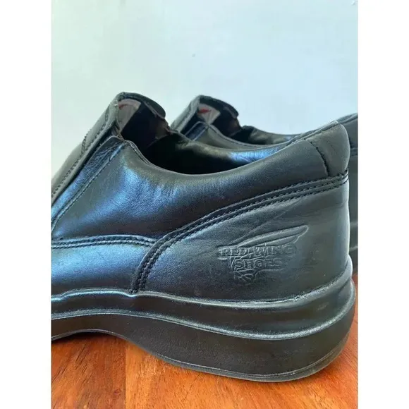 Red Wing Shoes Men’s 10.5 Steel Toe Slip On Slip Resistant