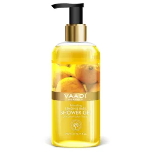 Refreshing Lemon & Basil Shower Gel (300 ml)