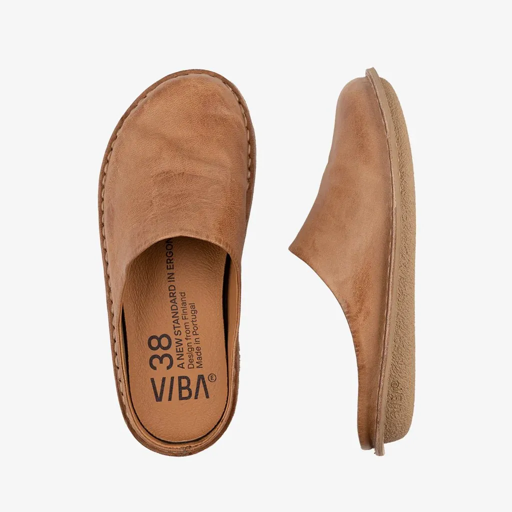 Roma | Leather | Fawn Tan