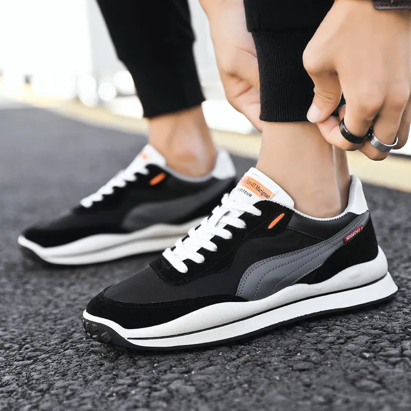Round Toe Textile Breathable Low-cut Old Shoes
