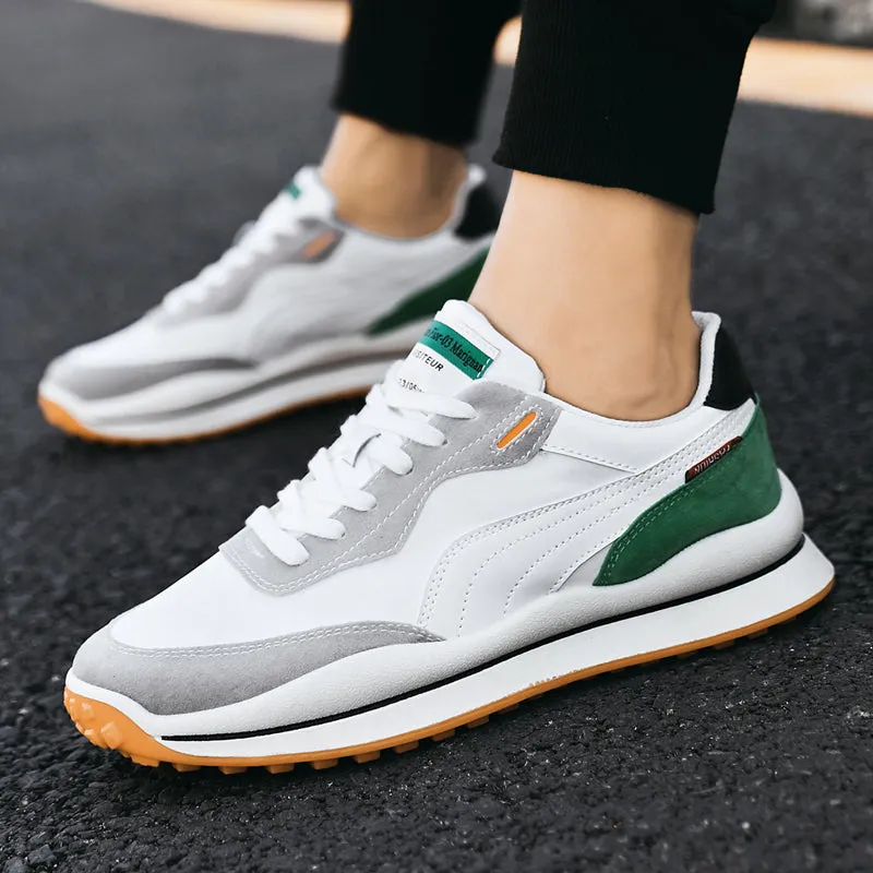 Round Toe Textile Breathable Low-cut Old Shoes