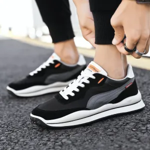 Round Toe Textile Breathable Low-cut Old Shoes