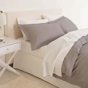 Royal Comfort - Balmain 1000TC Bamboo cotton Quilt Cover Sets (King) - Dove