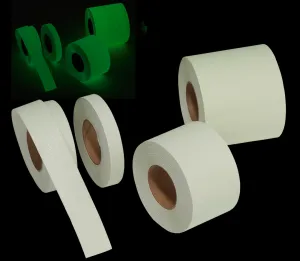 Safety Grade Photoluminescent Glow-In-The-Dark Anti-Slip Grit Tape - NS4300PH Series