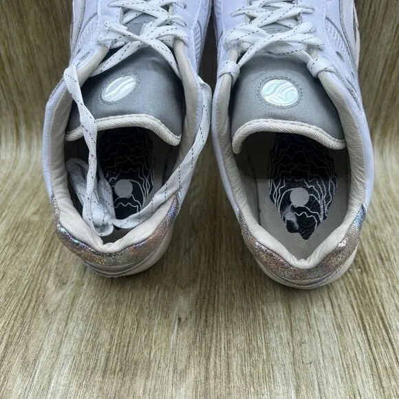 Saucony Shadow 6000 Mother of Pearl Men’s 9 White‎ Leather Low Shoes S70594-1
