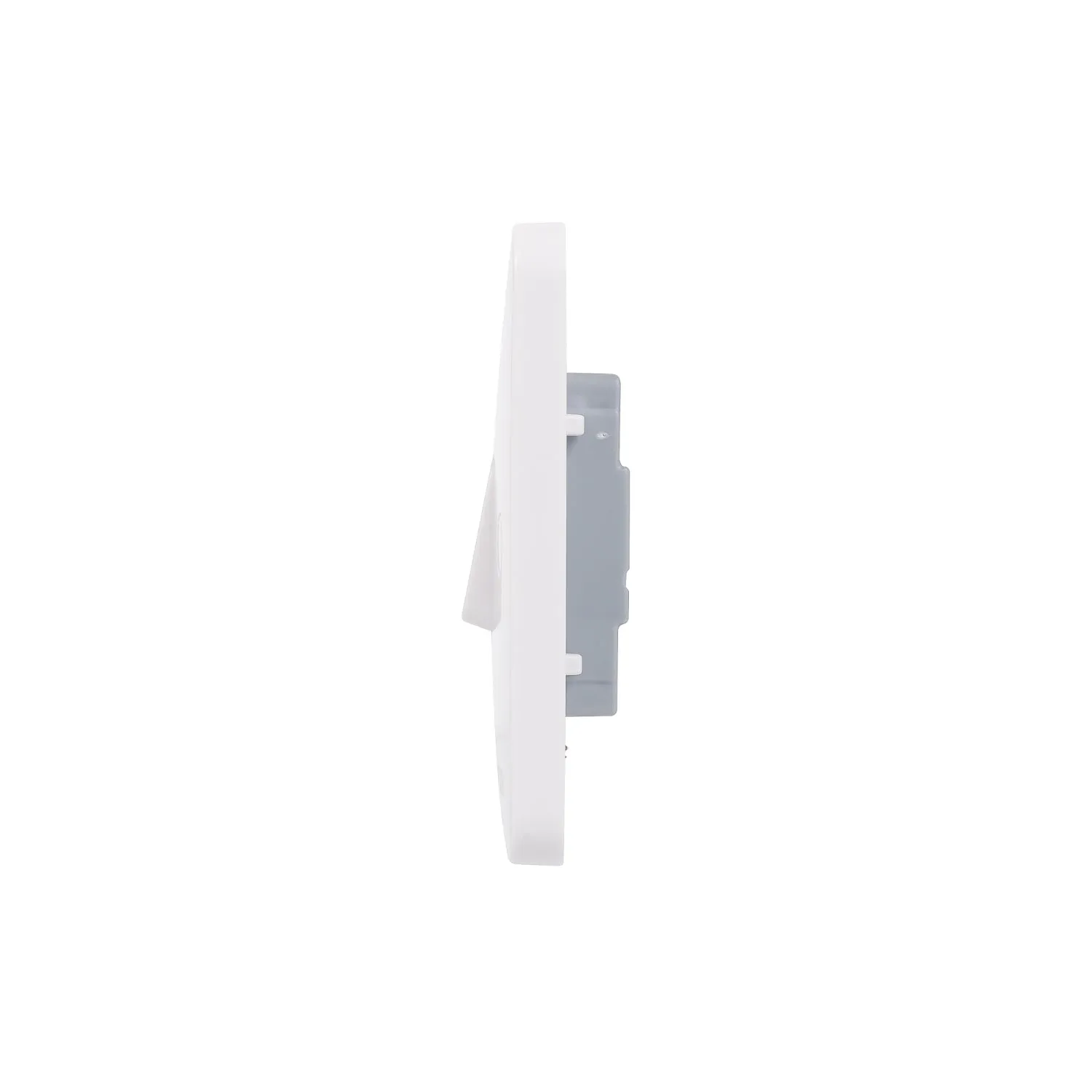 Schneider Electric GGBL1012RPS Lisse White Moulded 10A 1G 2-Way Retractive Switch Printed 'Press'
