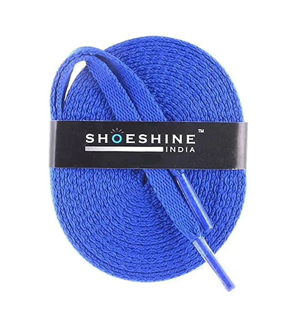SHOESHINE Flat Shoelace (1 Pair) Cream sports and sneaker shoe laces