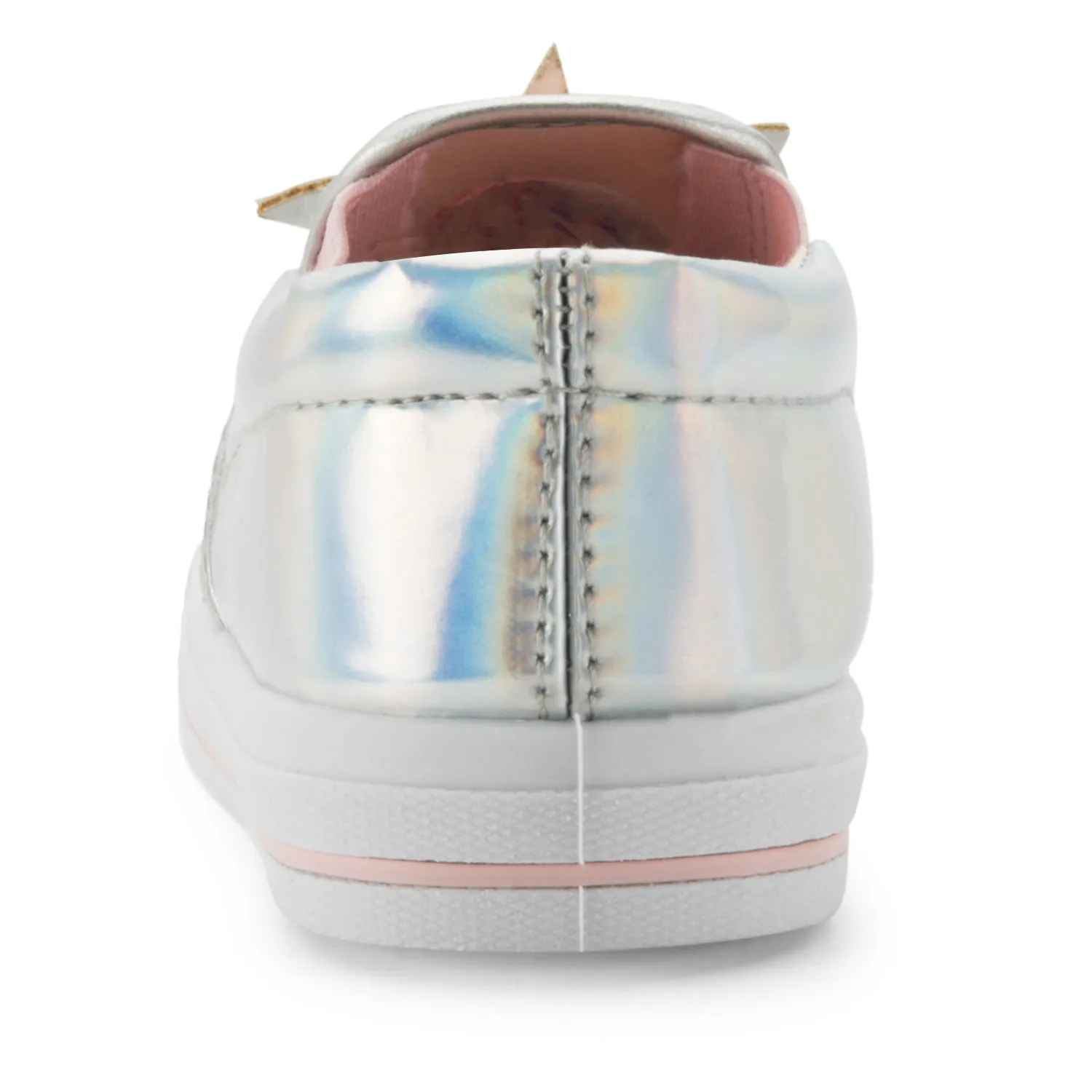 Silver Unicorn Slip-On Espadrilles