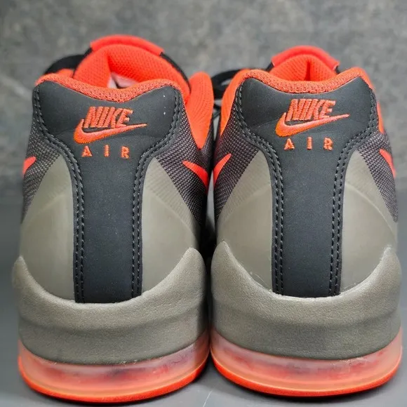Size 8.5 - Nike Air Max Invigor Men's Low Trainers Shoes Wolf Grey Orange