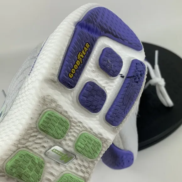Skechers Go Run 8 Bionic White/Purple Running Shoes 172001 Women's Size 6.5