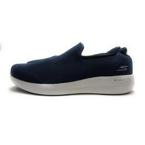 Skechers Men's Go Walk Stability Good Year Outsoles Navy Slip On Shoes Size 14 M