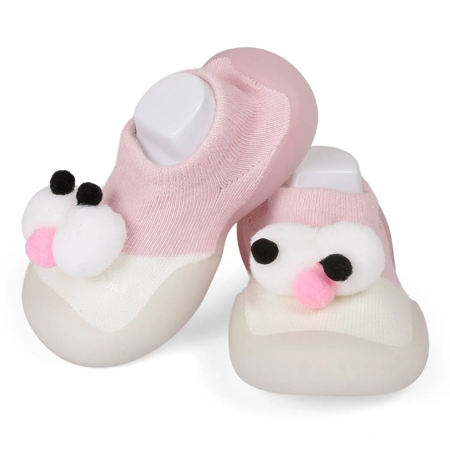 Slip-On Shoes 3D Eyes Pink