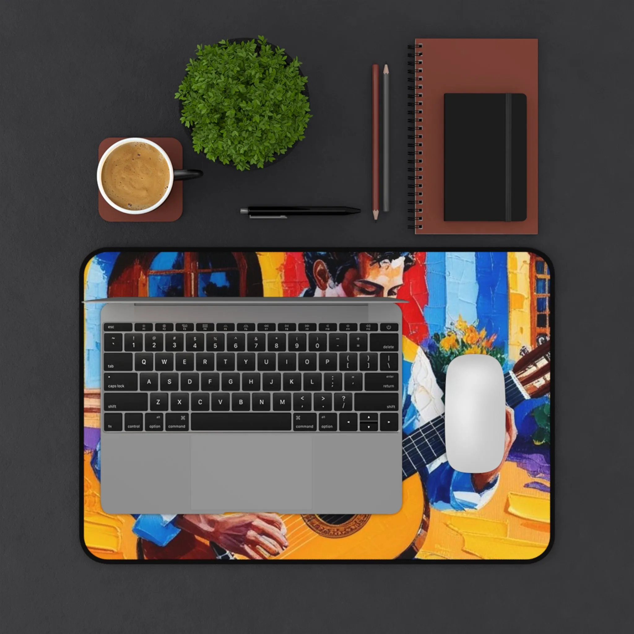 Spanish Guitar Desk Mat