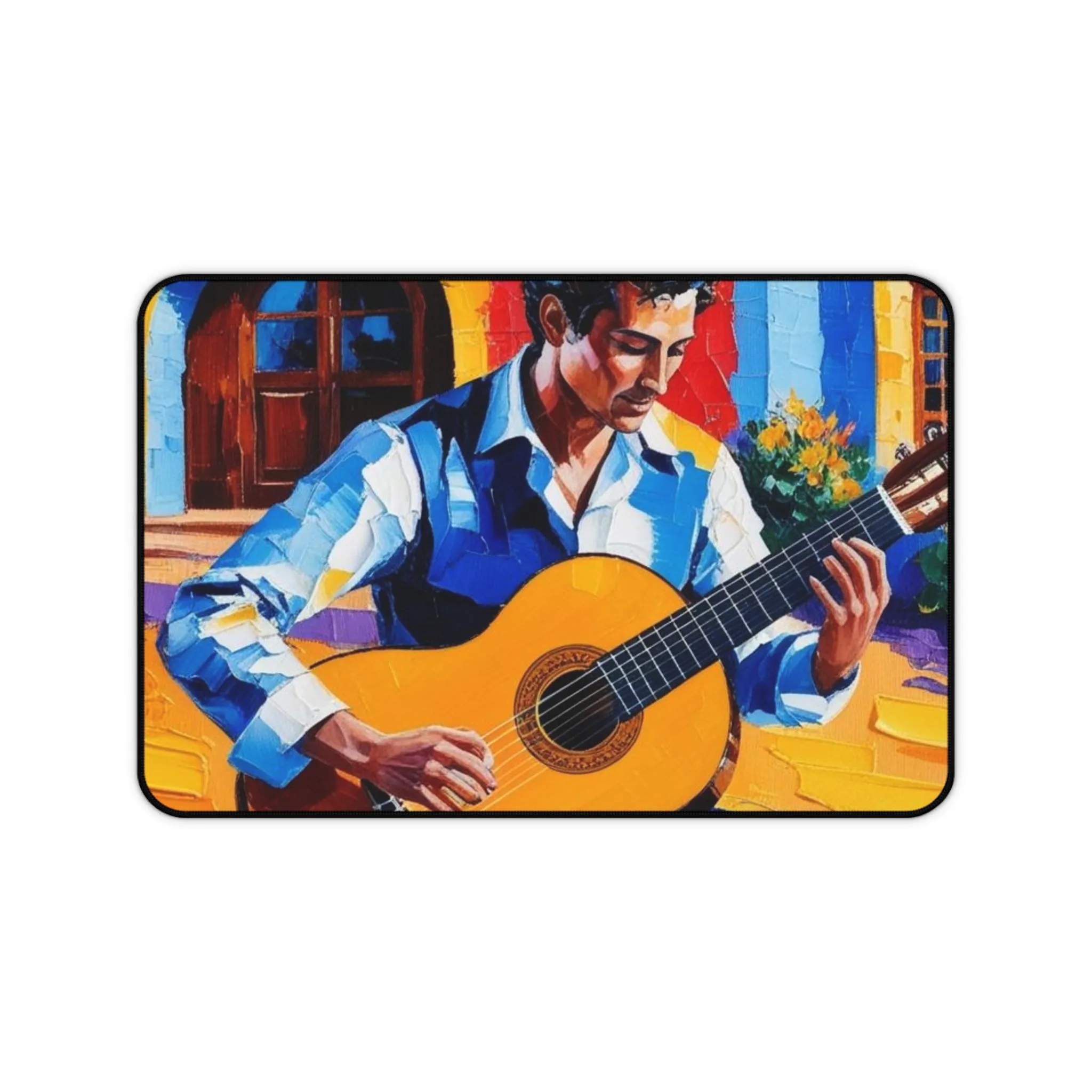 Spanish Guitar Desk Mat