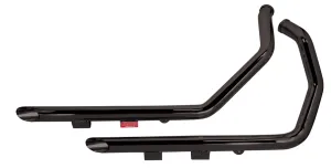 Sportster Drag Pipes Exhaust 2004-2013 - Black Ceramic Coated