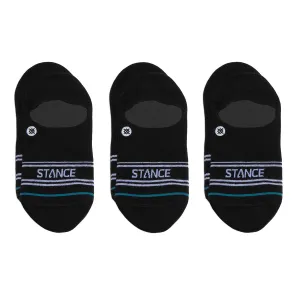 Stance - Basic 3 Pack No Show Socks Black