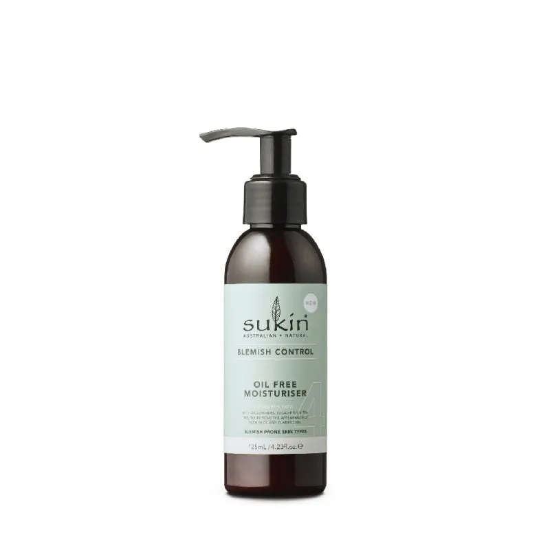 Sukin Blemish Control Oil Free Moisturiser 125ml