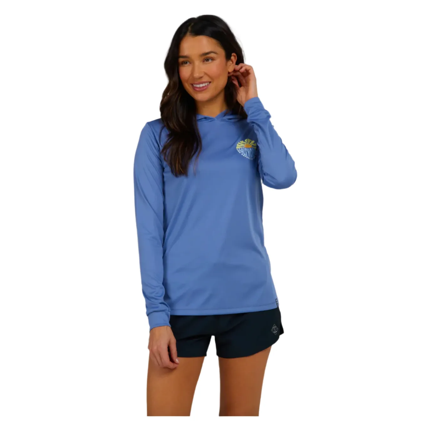 Sun Days Hooded Sunshirt - Blue Dusk