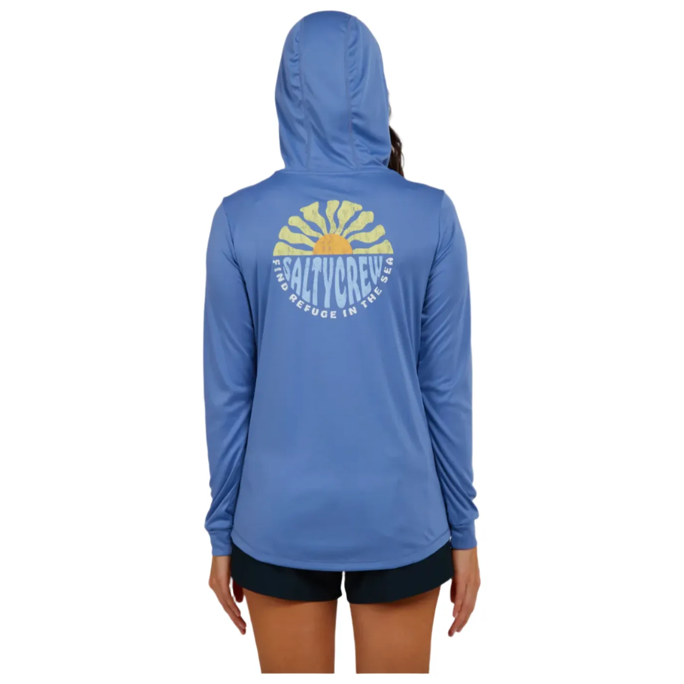 Sun Days Hooded Sunshirt - Blue Dusk