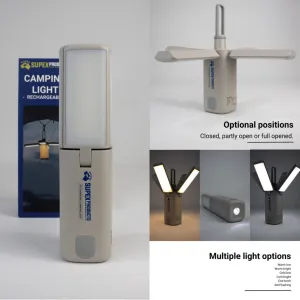 SUPEX RECHARGEABLE MULTIPURPOSE CAMPING LIGHT