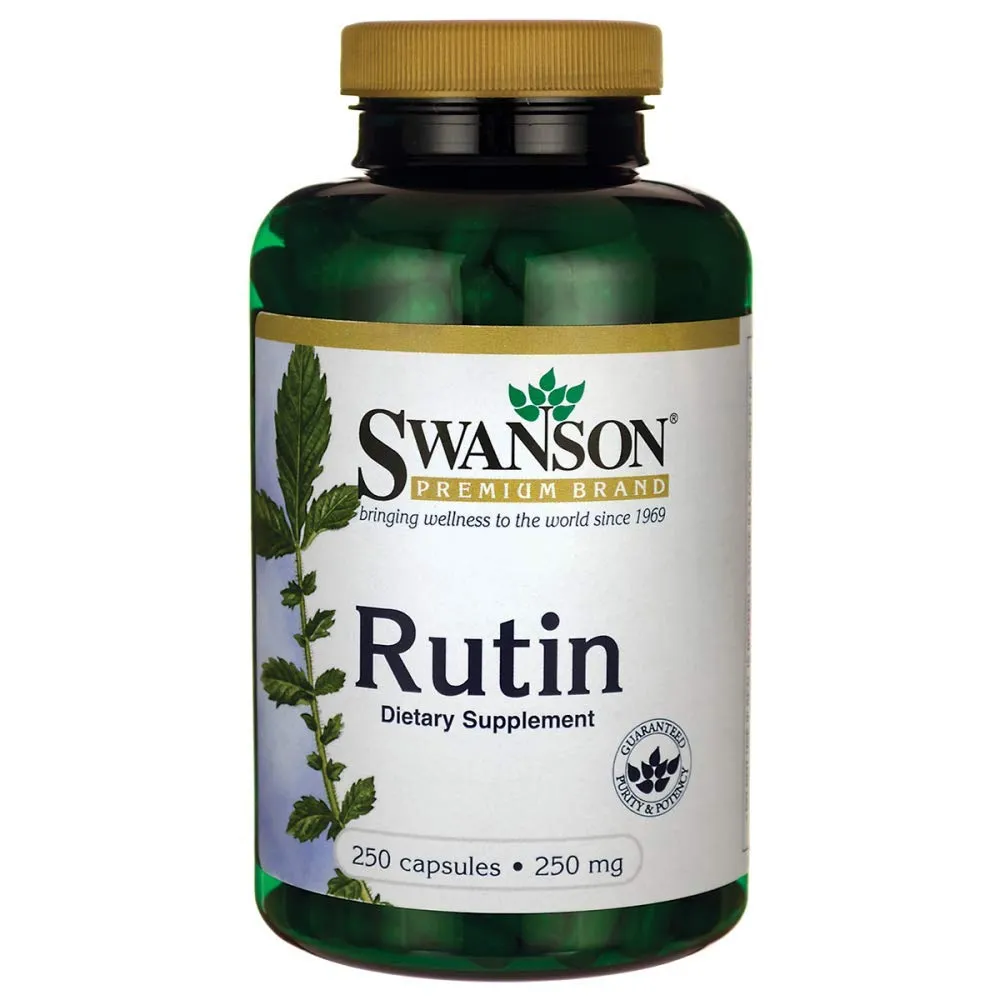 Swanson Rutin Circulación Bioflavonoide 250 mg 250 Caps, 250, 1