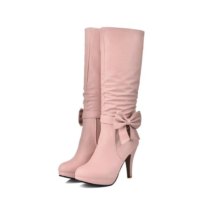 Sweet Bow High Heels
