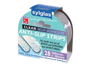 Sylglas Anti-Slip Strips (28) Clear