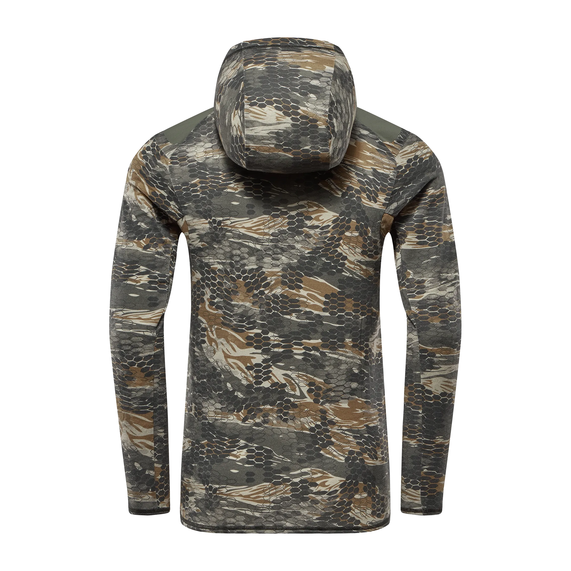 Tahr Merino Hooded Half-Zip LS Shirt