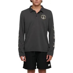 Tailgate Polo LS Sunshirt - Coal