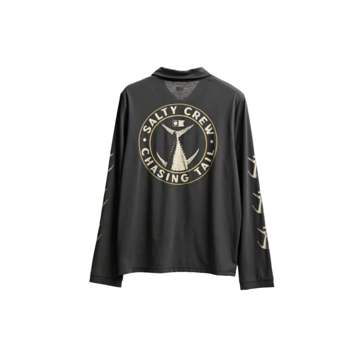 Tailgate Polo LS Sunshirt - Coal
