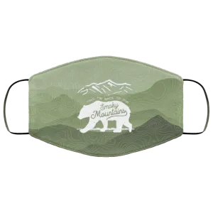 Take Me Back to the Smokies - Adult Face Mask
