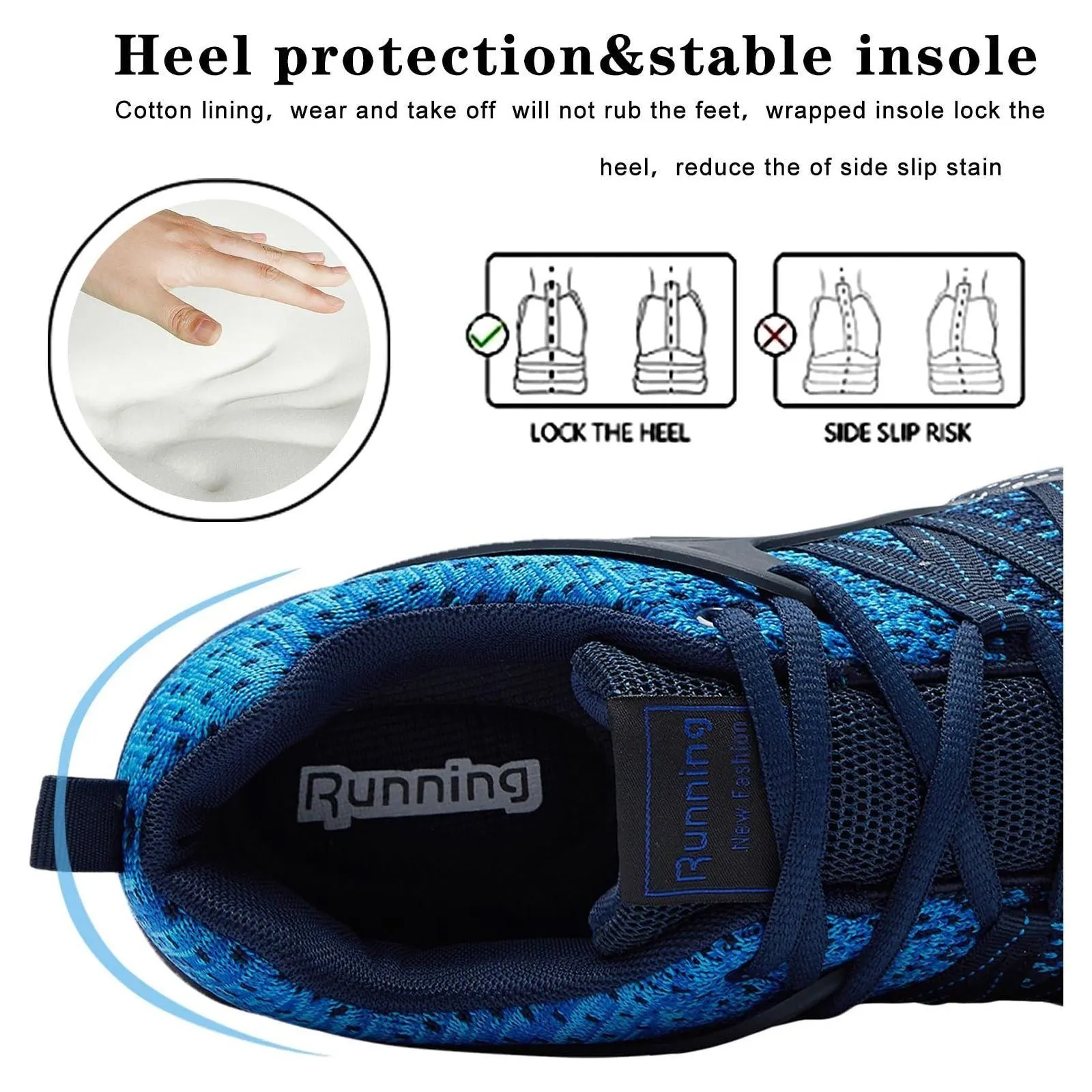 TcIFE Running Shoes Mens Womens Fashion Sneakers Tennis Sports Casual Walking Athletic Fitness Indoor and Outdoor Shoes