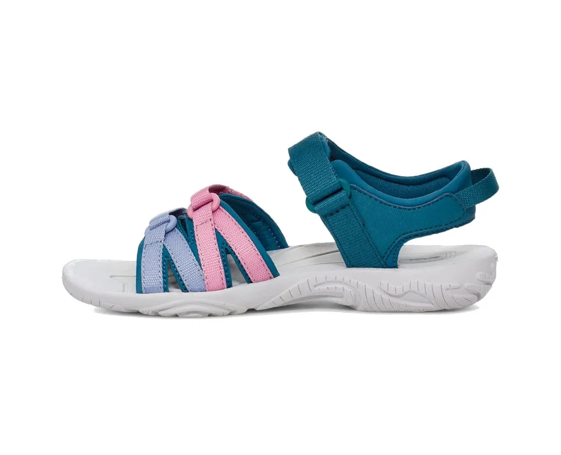 Teva Youth Tirra (Sizes Big Kids'  4 - 7) - Blue Coral Multi