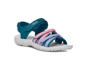 Teva Youth Tirra (Sizes Big Kids'  4 - 7) - Blue Coral Multi