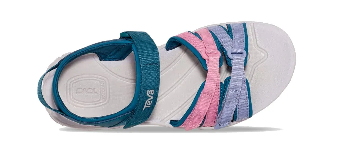 Teva Youth Tirra (Sizes Big Kids'  4 - 7) - Blue Coral Multi