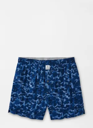 TIDAL PERFORMANCE BOXER SHORT - NAVY