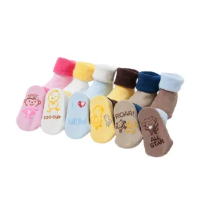 Toddler Unisex Socks Soles Baby Shoes Socks Child Kids Rubber Footwear AU