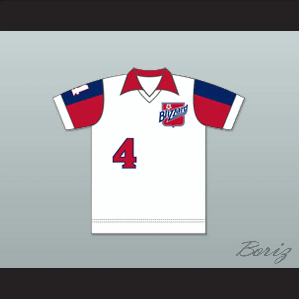 Toronto Blizzard White Football Soccer Jersey