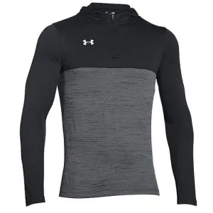 Under Armour Men's Tech Quarter Zip Hoodie-Black