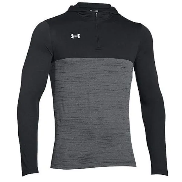 Under Armour Men's Tech Quarter Zip Hoodie-Black