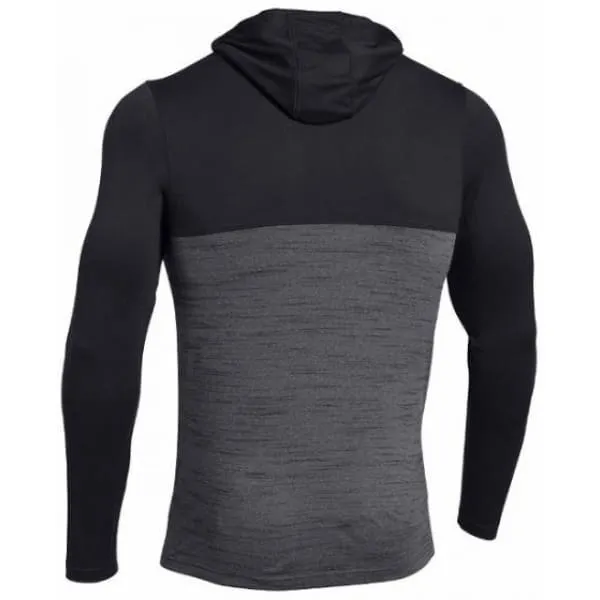 Under Armour Men's Tech Quarter Zip Hoodie-Black