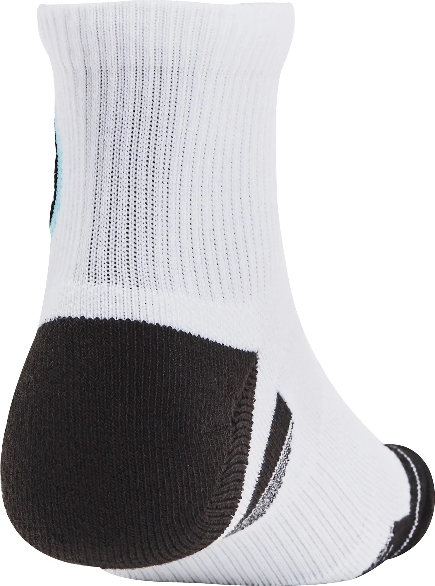 Under Armour Performance Tech (3 Pack) Quarter Socks - White